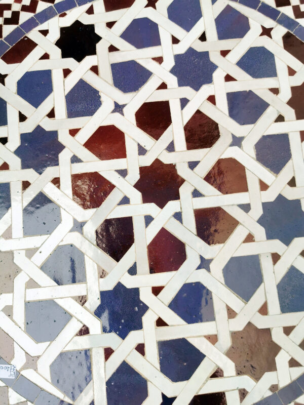Handcrafted Moroccan Mosaic Table – Unique Tile Furniture for Living Room, Patio, Garden or Entryway - Image 4