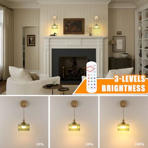Cozy Vintage Glow Wall Light - Image 5