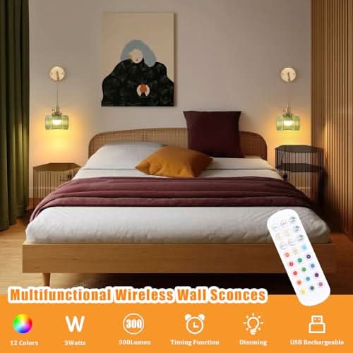 Cozy Vintage Glow Wall Light - Image 2