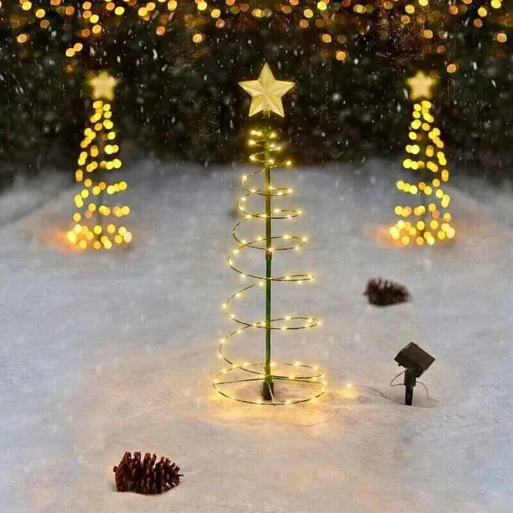 Solar LED Christmas Tree Light - Image 2