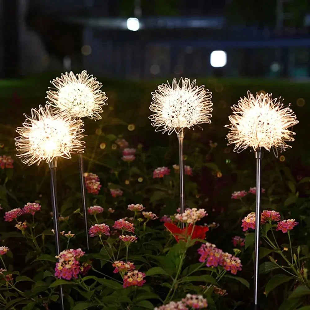 Outdoor LED Solar Dandelion Lights(2 Packs) - Image 9