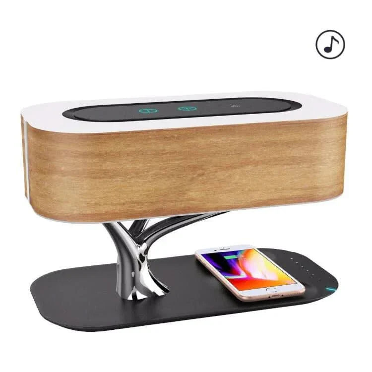 Table Lamp With Speaker & Wireless Charger - Image 9