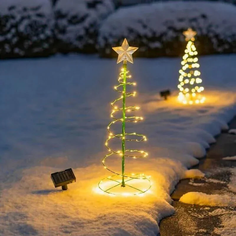 Solar LED Christmas Tree Light - Image 5