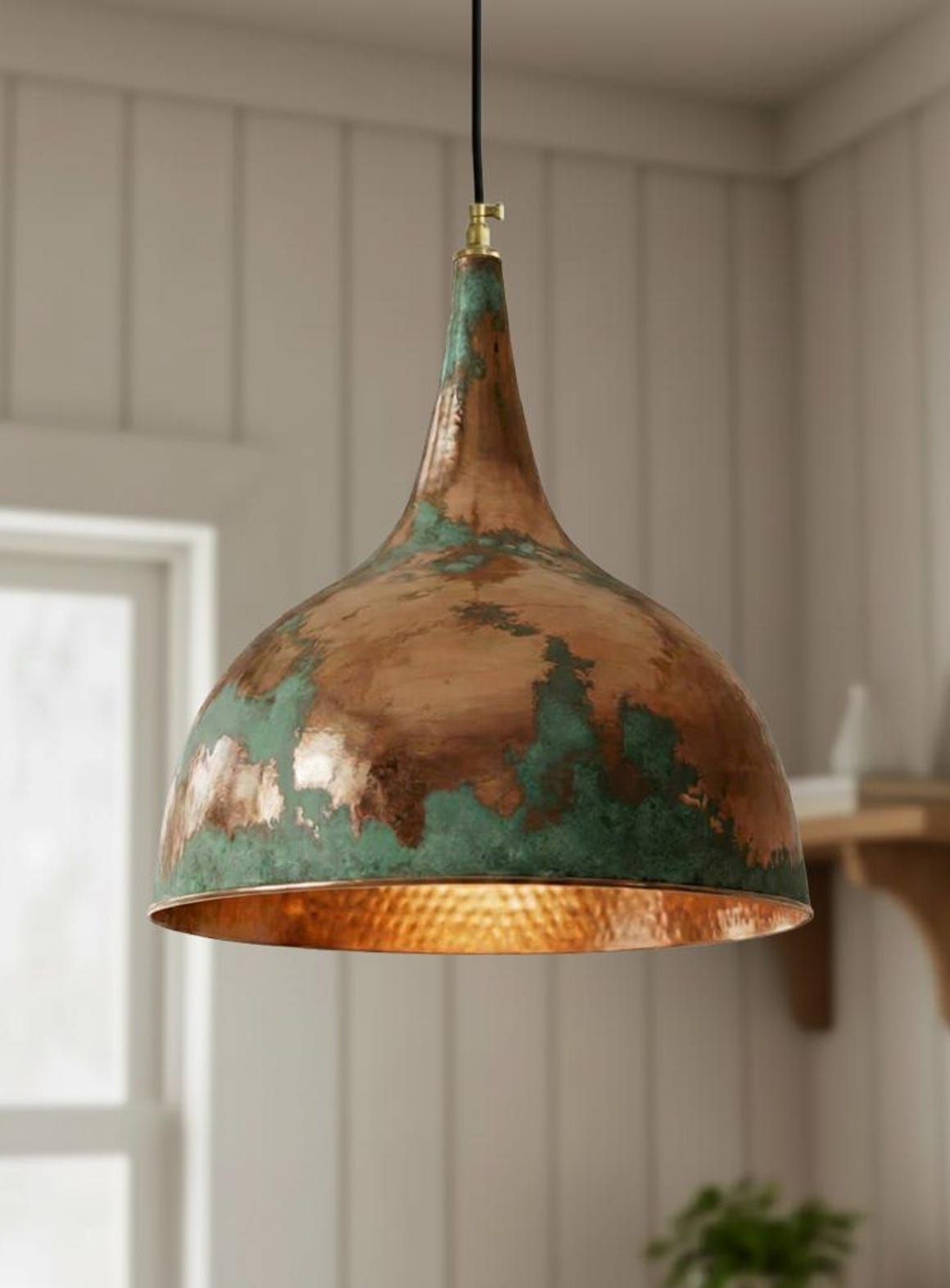 brass lamp