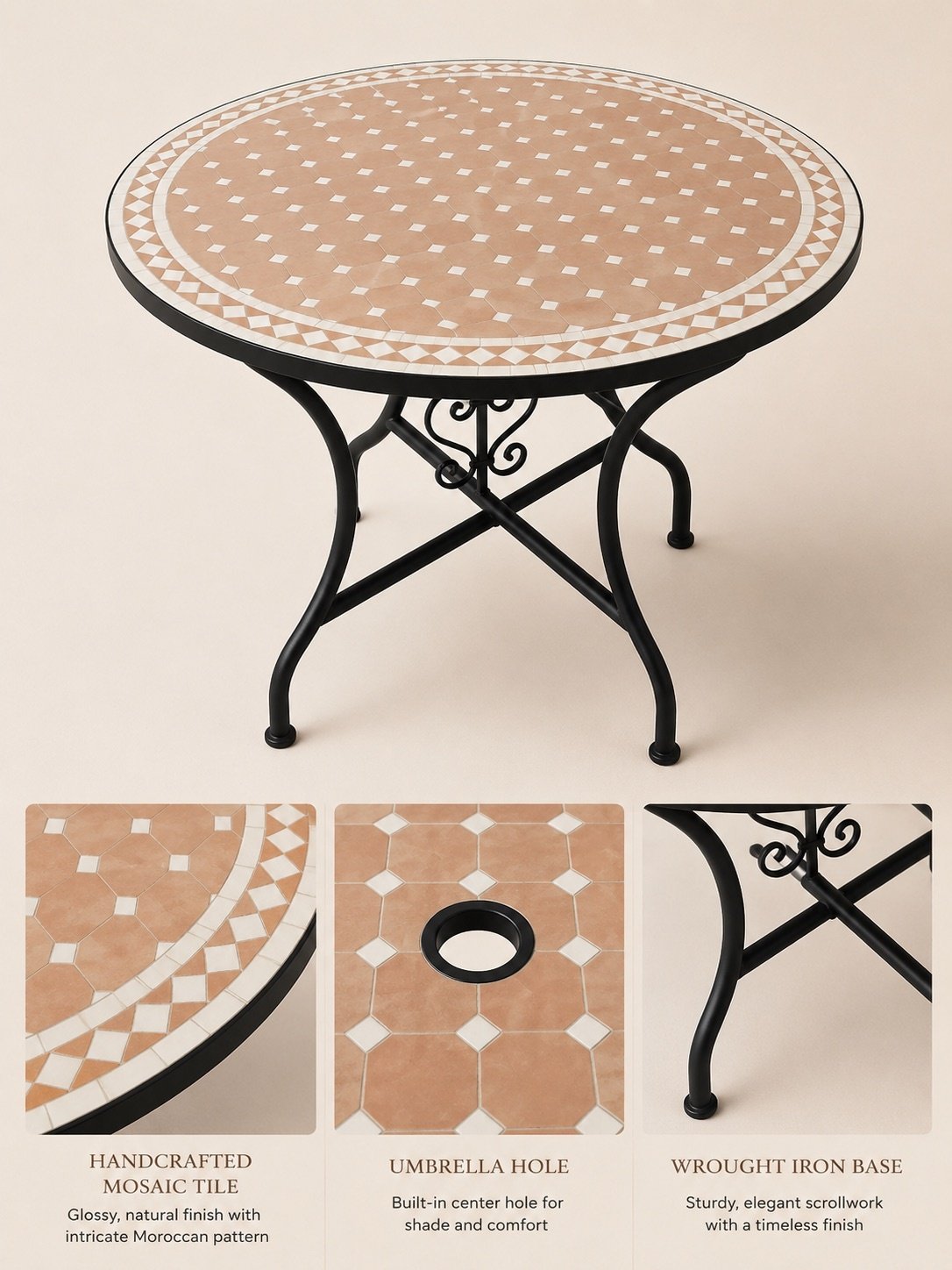 outdoor bistro set