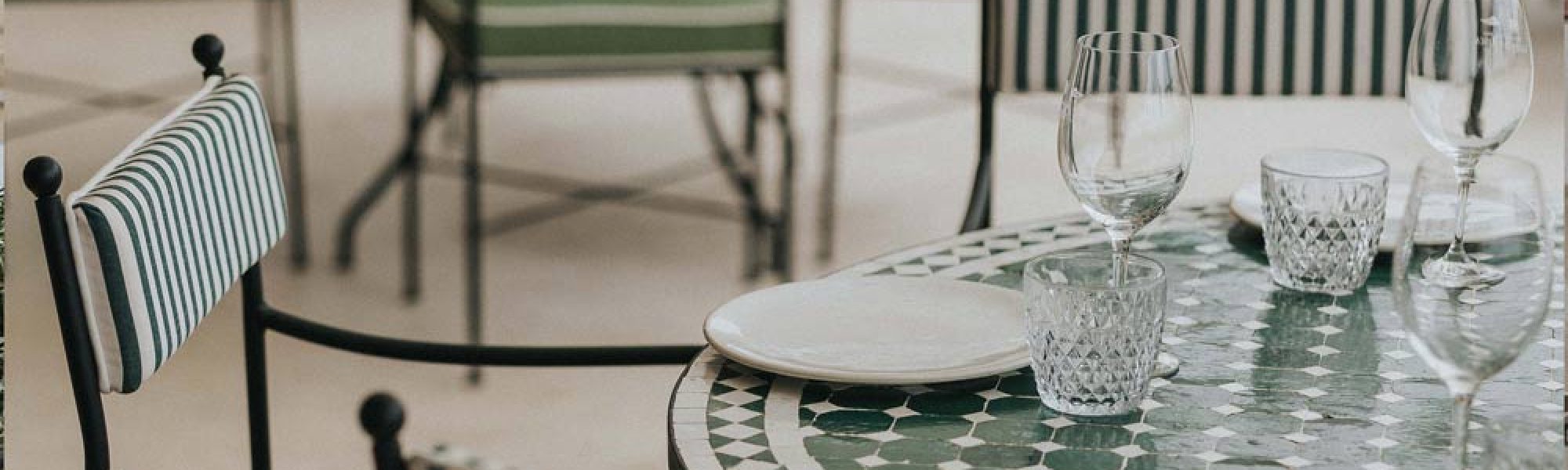 moroccan table mosaic